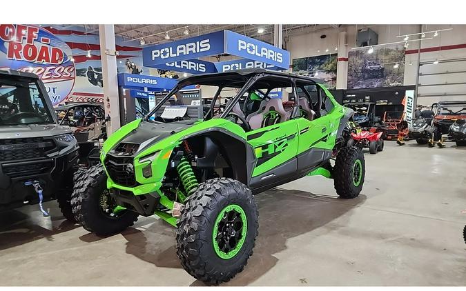 2026 Kawasaki TERYX 4 H2 DELUXE ES - LIME GREEN