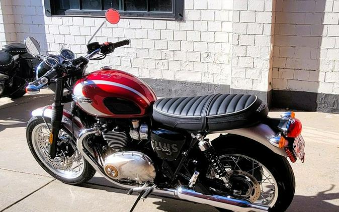 2025 Triumph Bonneville T120 Elvis Presley Limited Edition Carnival Red