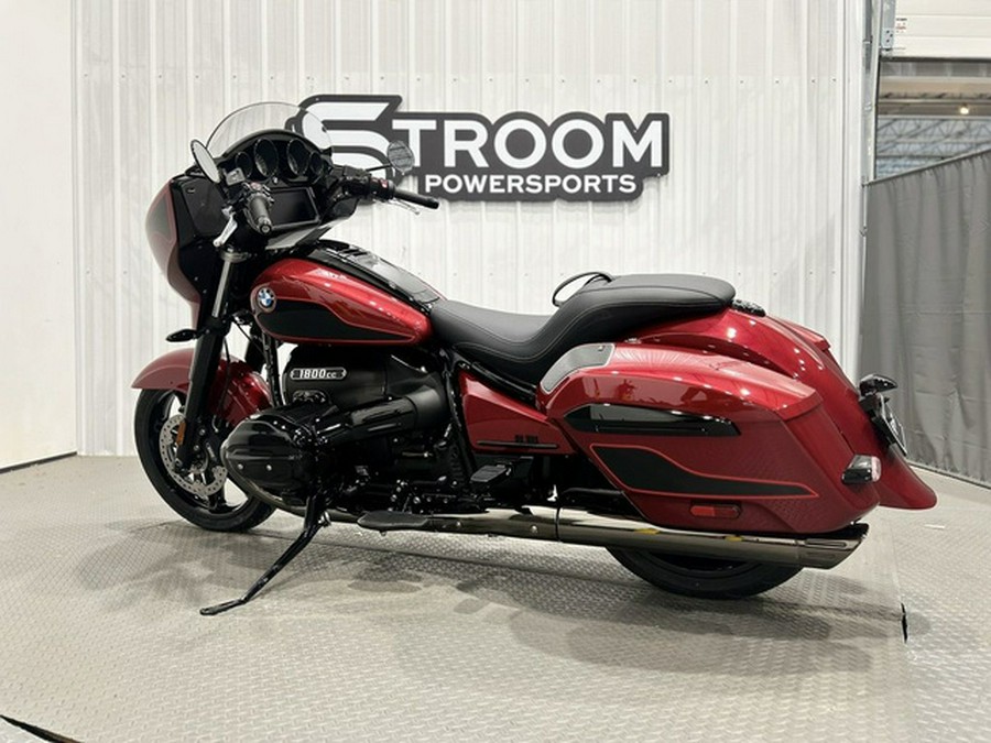 2025 BMW R 18 B Dragonfire Red Metallic Matte