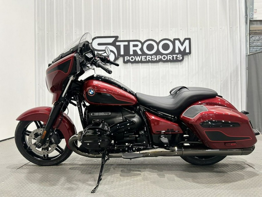 2025 BMW R 18 B Dragonfire Red Metallic Matte