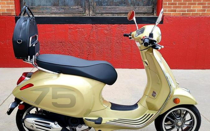 2021 Vespa Primavera 50 75th