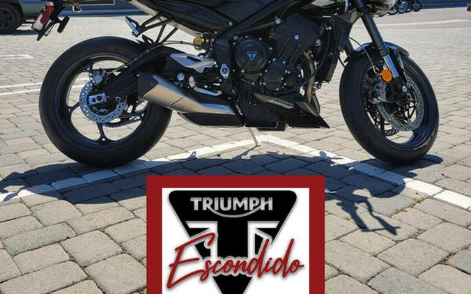 2025 Triumph Street Triple 765 RS Phantom Black