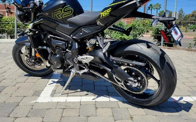 2025 Triumph Street Triple 765 RS Phantom Black