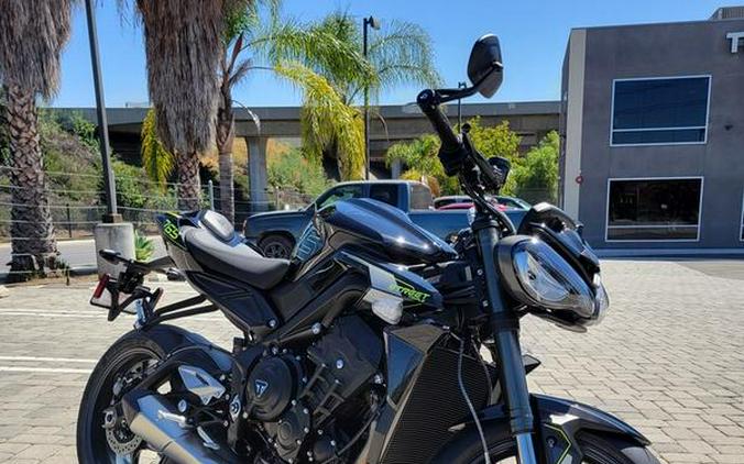 2025 Triumph Street Triple 765 RS Phantom Black