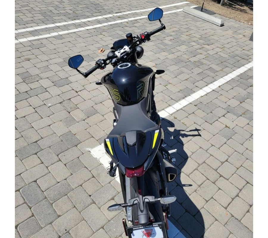 2025 Triumph Street Triple 765 RS Phantom Black