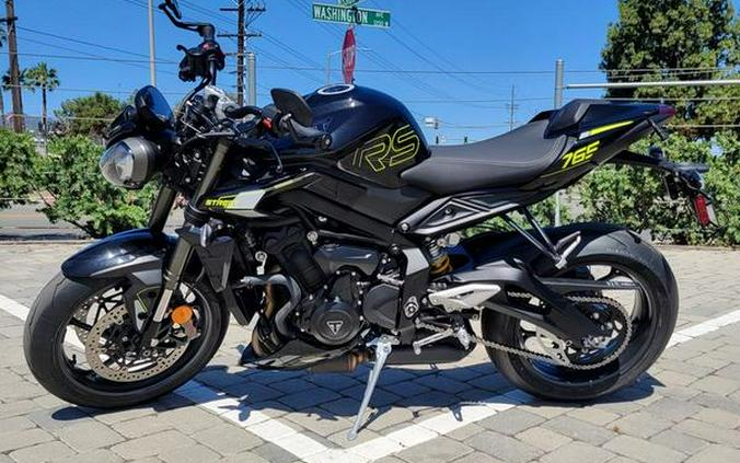 2025 Triumph Street Triple 765 RS Phantom Black