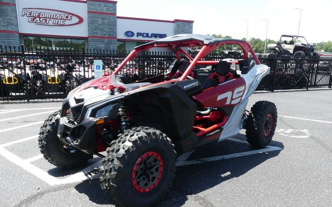 2024 Can-Am® Maverick X3 X ds Turbo RR Fiery Red & Hyper Silver