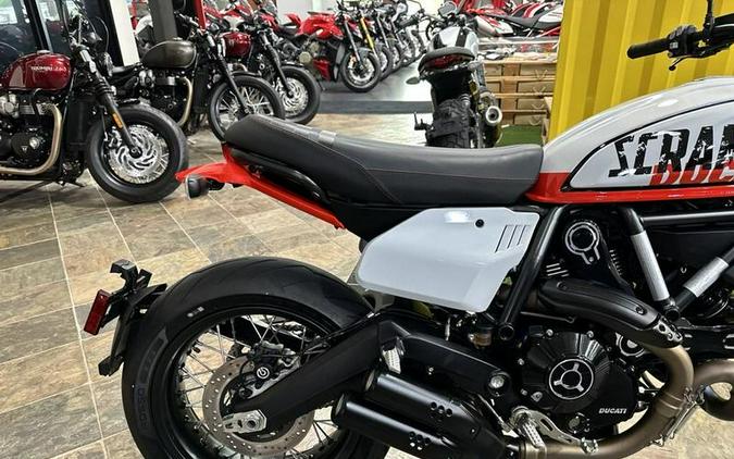 2023 Ducati Scrambler Urban Motard Star White Silk and Ducati GP ’19 Red