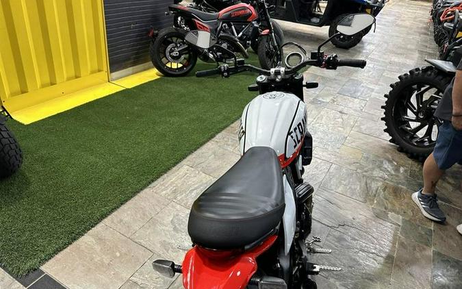 2023 Ducati Scrambler Urban Motard Star White Silk and Ducati GP ’19 Red