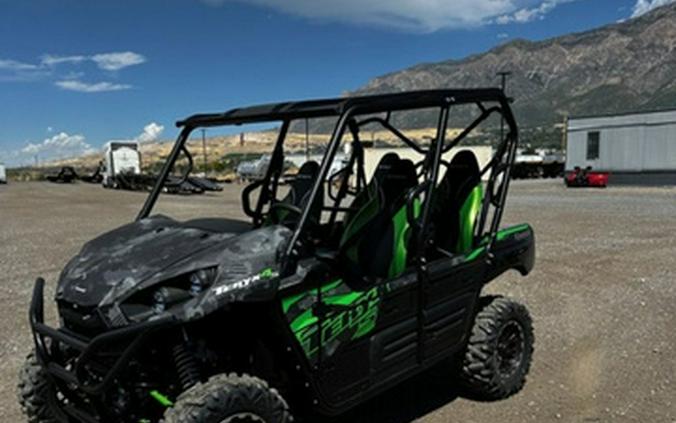 2025 Kawasaki Teryx4 S LE Cypher Camo Gray