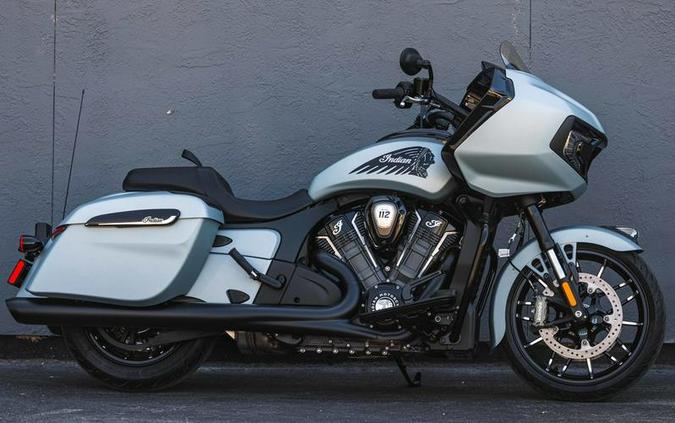 2025 Indian Motorcycle® Challenger® Dark Horse® 112 w/PowerBand Audio Frost Silver Smoke