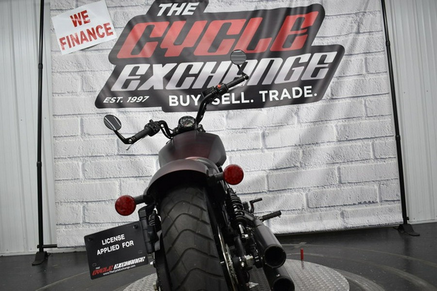 2019 Indian Scout Bobber ABS Thunder Black