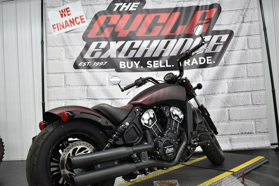 2019 Indian Scout Bobber ABS Thunder Black