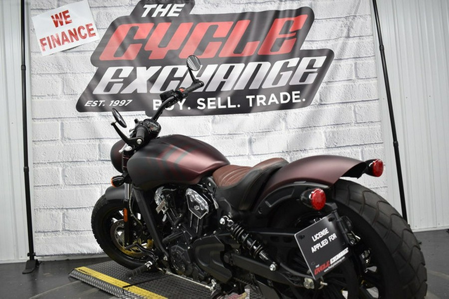 2019 Indian Scout Bobber ABS Thunder Black