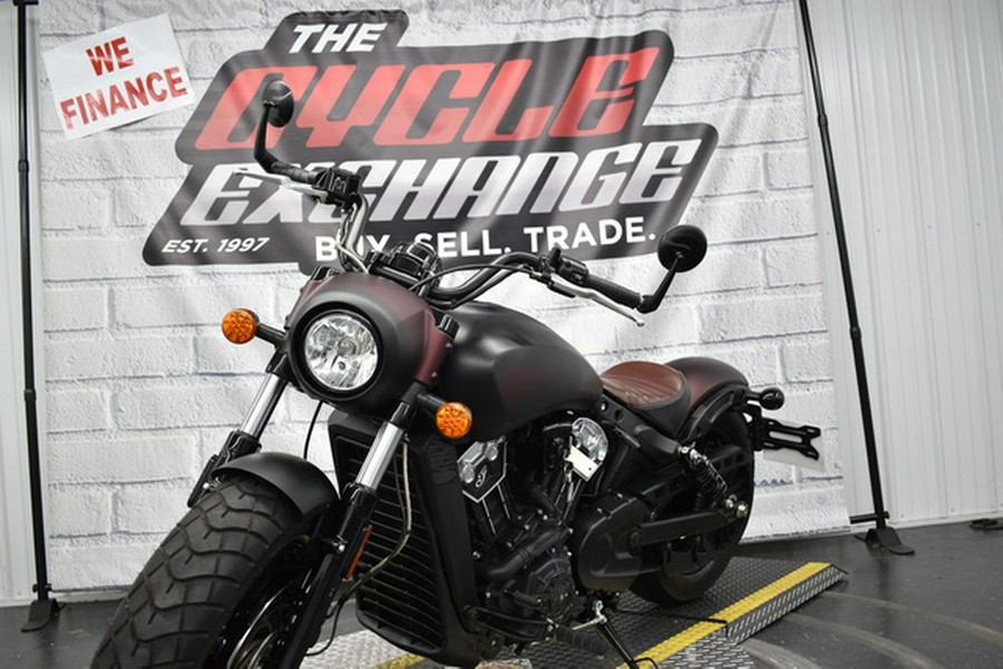 2019 Indian Scout Bobber ABS Thunder Black