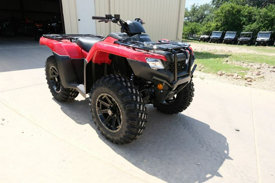 New 2024 HONDA FOURTRAX RANCHER 4X4 AT EPS AVENGER RED