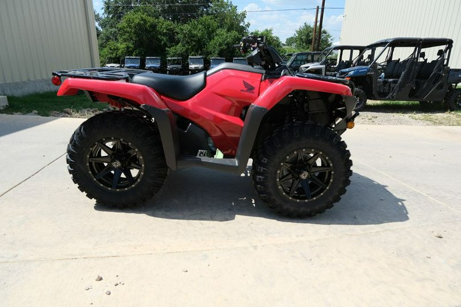 New 2024 HONDA FOURTRAX RANCHER 4X4 AT EPS AVENGER RED