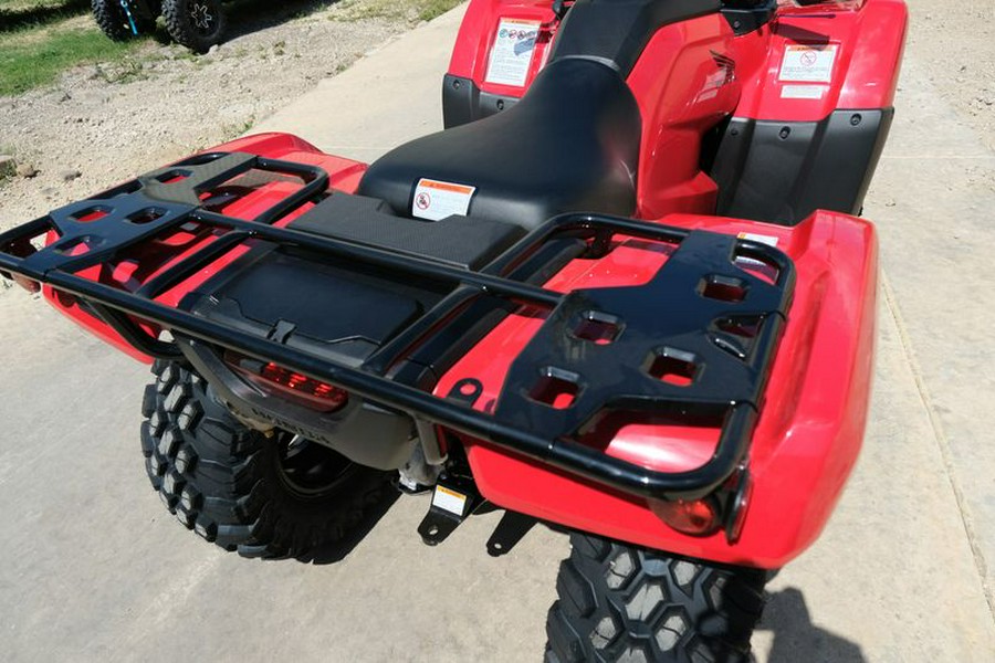 New 2024 HONDA FOURTRAX RANCHER 4X4 AT EPS AVENGER RED