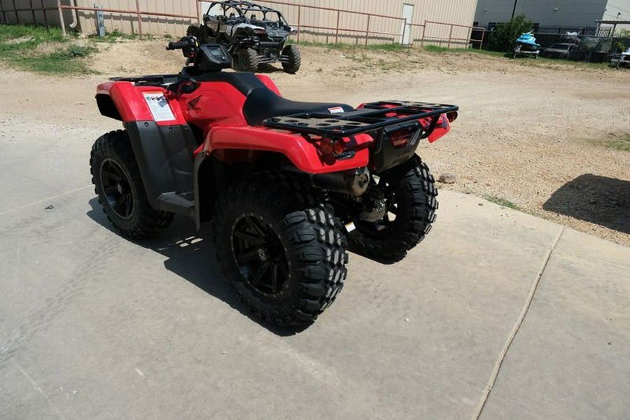 New 2024 HONDA FOURTRAX RANCHER 4X4 AT EPS AVENGER RED