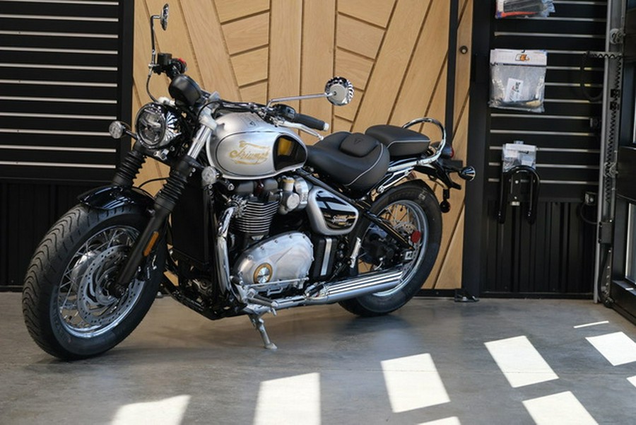2025 Triumph Bonneville Speedmaster ICON - ALUMINUM SILVER SA