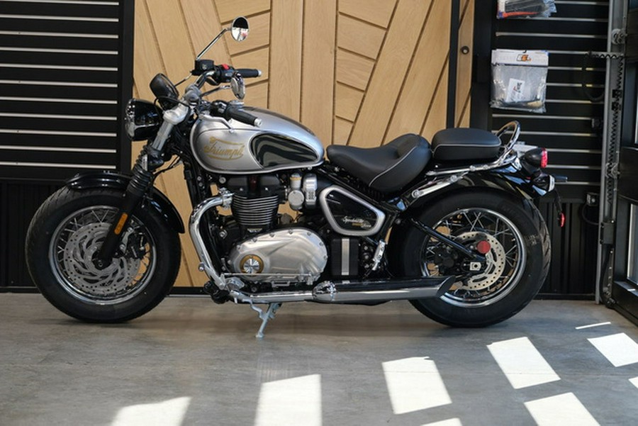 2025 Triumph Bonneville Speedmaster ICON - ALUMINUM SILVER SA