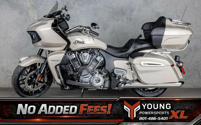 2026 Indian Pursuit Limited 112 w/PowerBand Audio Silver Quar