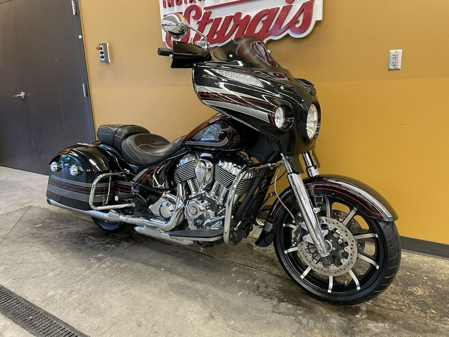 2018 Indian Motorcycle® Chieftain® Limited ABS Thunder Black Pearl with Graphics