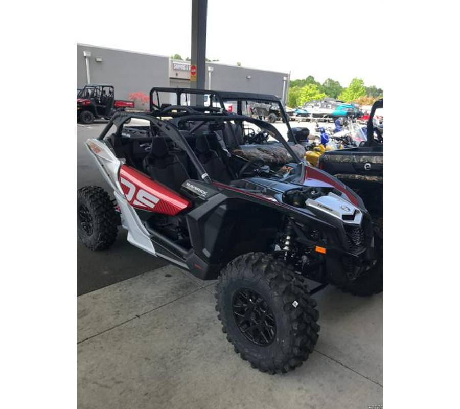 2024 Can-Am® Maverick X3 DS Turbo Fiery Red & Hyper Silver