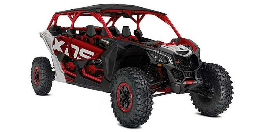 2025 Can-Am SSV MAVERICK MAX XDS 64 TURBO RR SMART SHOX - FIERY RED / HYPER SILVER
