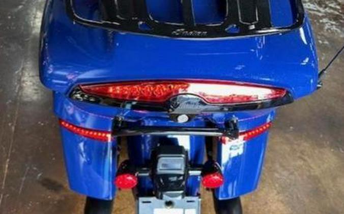 2025 Indian Motorcycle® Pursuit® Dark Horse® Springfield Blue Vivid Crystal / Black Vivid