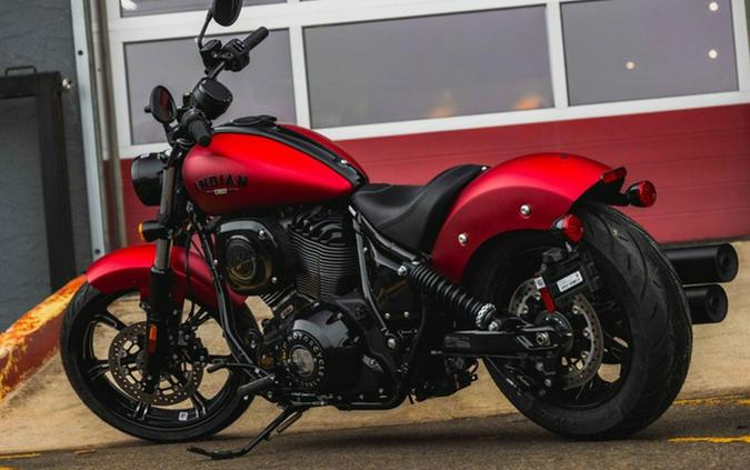 2025 Indian Chief Dark Horse Sunset Red Smoke
