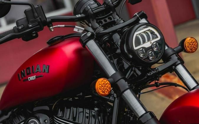 2025 Indian Chief Dark Horse Sunset Red Smoke