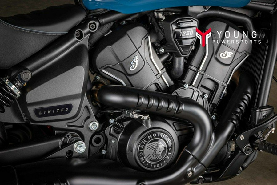 2025 Indian Sport Scout Limited +Tech Storm Blue
