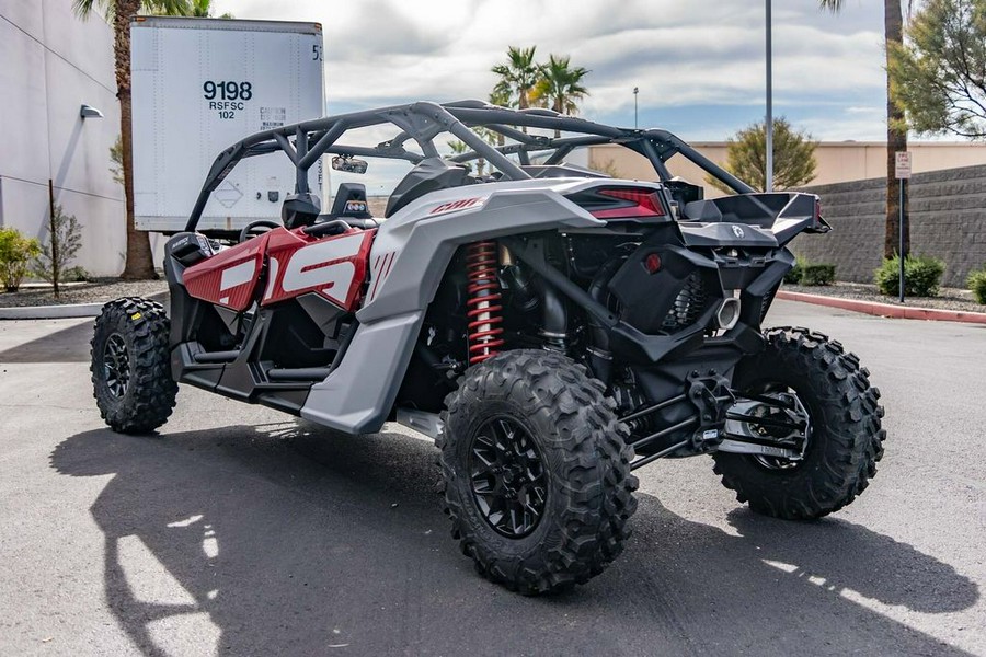 2024 Can-Am® Maverick X3 MAX DS Turbo Fiery Red & Hyper Silver