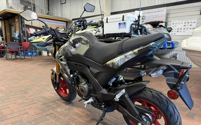 2025 Kawasaki Z125 PRO Cypher Camo Beige