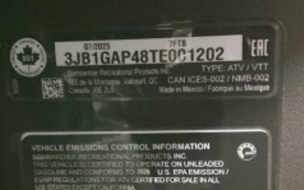 2026 Can-Am® Maverick Trail DPS 1000R