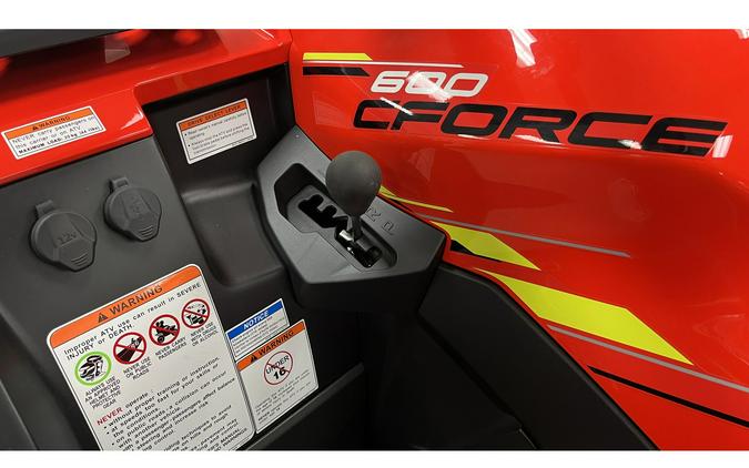 2024 CFMOTO CFORCE 600 - MAGMA RED