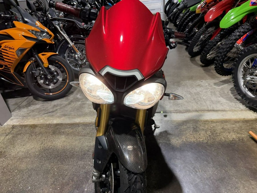 2017 Triumph Speed Triple R ABS Crystal White