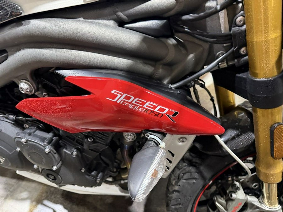 2017 Triumph Speed Triple R ABS Crystal White