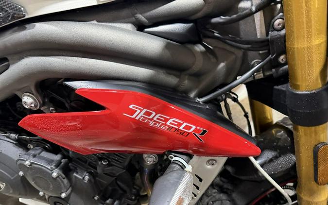 2017 Triumph Speed Triple R ABS Crystal White