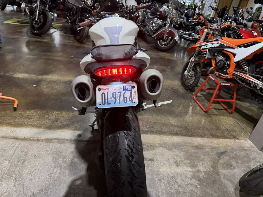 2017 Triumph Speed Triple R ABS Crystal White