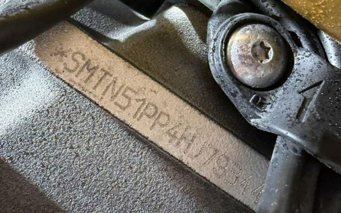 2017 Triumph Speed Triple R ABS Crystal White