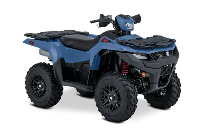 2026 Suzuki KingQuad 750AXi Power Steering SE Armored Blue Gray - 7735