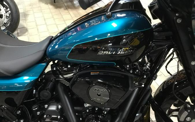 2026 Harley-Davidson® Street Glide® Teal Thunder / Vivid Black - Black