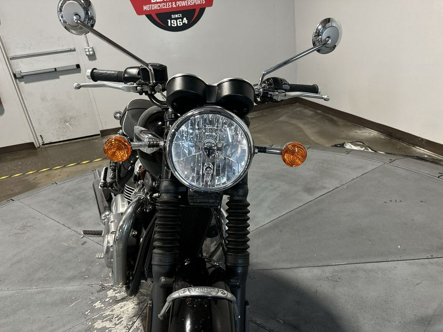 2017 Triumph Bonneville T100 Black