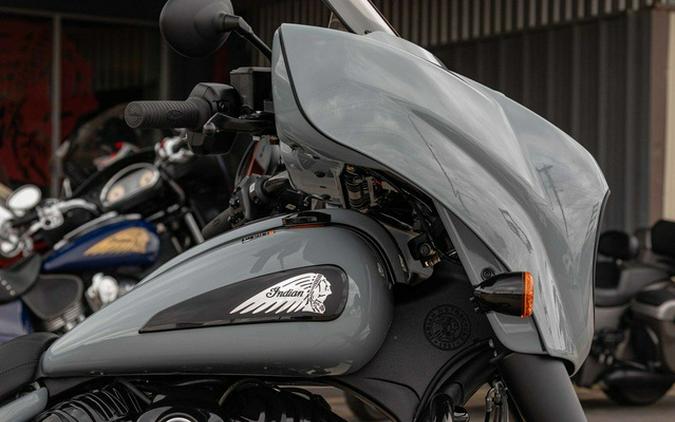 2025 Indian Chieftain Dark Horse Storm Gray/Graphics