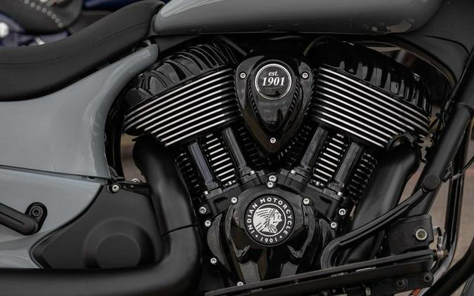 2025 Indian Motorcycle® Chieftain® Dark Horse® Storm Gray/Graphics