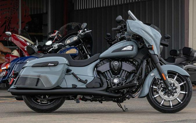 2025 Indian Chieftain Dark Horse Storm Gray/Graphics