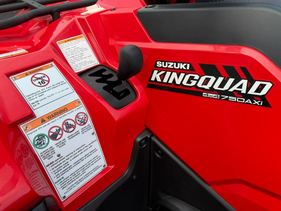 2025 Suzuki KingQuad 750AXi