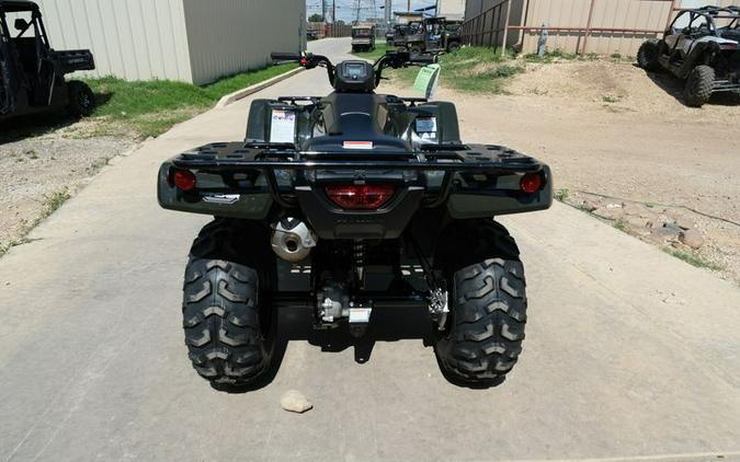 New 2024 HONDA FOURTRAX RANCHER 4X4 BLACK FOREST GREEN